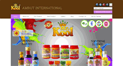 Desktop Screenshot of mrkooldrink.com